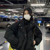 Solid Puffer Jacket- Outfit