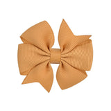 Inches Candy Color Baby Mini Small Bowknot Hair Clips For Cute Girls Safety Hairpins Barrettes Headwear Kids Hair