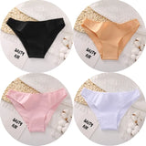 Women Cotton Panties Sexy Low Waist Female Underpants Solid Elasticity Comfortable Underwear Women Panty Lingerie
