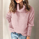 Zingj Winter Autumn And Winter Women's Hoodie Turtleneck Sweater Top In Stock-Outfit