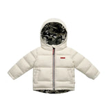 Baby Girls Hooded Cotton Jackets Waterproof Kids Coats Winter Boys Warm Jacket Coat Toddler Girl Zipper Jacket