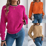 Shooting 2025 Autumn And Winter Casual Sleeve Long-Sleeved Sweater Women's