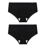2PCS/Set Women's Panties Cotton Underwear Seamless Plus Size Briefs Low-Rise Soft Panty Women Underpants Female