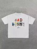 Hip Hop T-Shirt Harajuku Cotton T-Shirt Gothic Street Clothing Fashion Punk Casual Cotton Loose