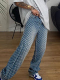 vintage high rise boyfriend jeans with all over fringe