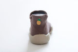 Baby Knitted Leopard Floor Socks Shoes with Rubber Soles Infant Anti-slip Indoor Socks Newborn Spring Summer