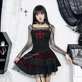Summer New Sexy Hot Girl Blouse Women's Dress Dark Fashion Five-Pointed Star Suspenders Vest