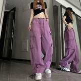Zingj Wide Leg Casual Pants Female Hiphop Design Sense High Street Bundle Feet Loose Hot Girl Small Crowd Work