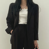 Zingj Female Spring And Autumn 2024 New Korean Version Of Korean Fried Street Design Sense Small Casual Pink Small Suit Suit