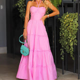 New-Style Beach Dress Suit Sexy 2025 New Export Summer Resort Wind