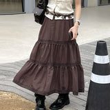 Girl Style Retro Print Bead Hanging Neck Sling Summer Mesh Spliced Ancient Collar Vest Blouse Female