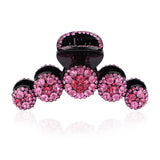Big Rhinestone Hair Claws Crab Hairpins Crystal Hair Clips Barrettes Ponytail Girls Hair Accessories Ornaments