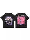 New Chao Brand Men's And Women's T-Shirts Cotton Casual Loose Fitting Summer Short-Sleeved Graphic T-Shirts Short-Sleeved