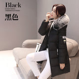 Cotton-Padded Jacket Female 2024 Winter Dress New Korean Version Of Fashion Long Cotton-Padded Jacket Female Large Size Slim Hooded Coat Female Cotton-Padded Jacket-Outfit