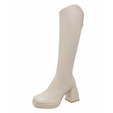 Version Of Martin Boots Spring And Autumn Winter Short Boots Women New 2025 After The Zipper High Side Thick And Thin
