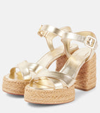 Red-Soled Summer Cursive High-Heeled Sandals Round Head Waterproof Table High Heel Sandals Roman Strap High Heel Sandals
