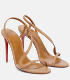 Summer New Multi-Colored Snake-Shaped Sandals With Red-Soled Sandals Female Cl With Fine Heel Sexy High Heel Wearing