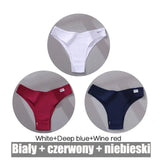 Sexy Women's Panties Cotton Brazilian Underwear Women V Waist Women's Thong Female Underpants Intimate Lingerie