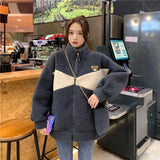 Faux Lambs Fur Kawaii Coat Lamb Women Teddy Fur Coat Fleece Women Winter Jacket Oversize Original Parkas Plus Size