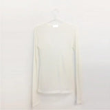 slim high quality plain t shirt women tops spring summer club party see-through Transparent long sleeve tee shirt