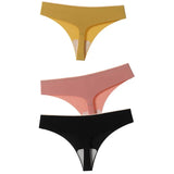 Women Panties Underwear Ultra-thin Seamless Briefs Comfort low-Rise G String Thongs Sexy Lingerie New Hot Bikini T