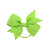 Grosgrain Ribbon Hair Bands Ponytail Holder Rubber Band For Baby Girls Handmade Hair Rope Scrunchie Hair