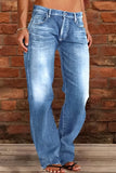Wish Ladies Jeans Slimming Water Wash Thorn Trousers Trousers
