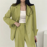 Zingj Suit Jacket Female 2024 New Spring And Autumn Korean Version Chic Small Suit Suit Jacket Design Sense