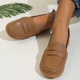 Zingj Doudou Shoes For Women In Summer 2023 Round Head Flat-Bottomed Simple Casual Mother