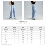Thin Soft Women's Jeans Natural Lyocell Fabric Baggy Wide Leg Denim Pants Streetwear Loose Casual Female Clothing