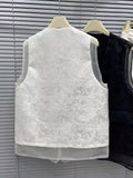 Chinese Style Jacquard Buckle National Style Vest Women Wear High-Grade Vintage Suit Jacket In 2024 Spring And Autumn