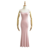 Zingj Pure Desire Women's Dress Mermaid Sexy High Waist Elastic Hip Sleeveless Dress Halter Fish Tail