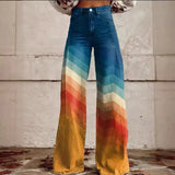 Zingj Zingj Style Ebay Plus Size Female Casual Pants Thin Wide Leg Pants 211-0-Outfit