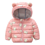 Baby Girls Jacket Kids Boys Light Coats With Ear Hoodie Spring Autumn Girl Clothes Infant Children's Clothing For Boys