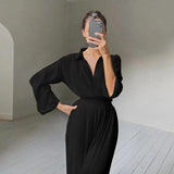 Autumn Two Piece Wide Leg Pant Suits 2022 Women Tracksuit Sets Casual Single Breasted Female Turn Down Collar Shirts