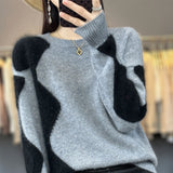 2025 New Cut Autumn And Winter Shirt Fashionable Fashion Lady Hip Thirteen Line Cashmere