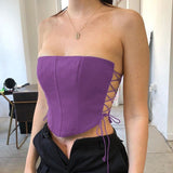 Bustiers Corsets Top Sexy Lingerie Chest Binder Bra Summer Y2k Body Shapewear Waist Trainer Gothic Clothing