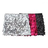 New Autumn Sequins Are Decorated With Mini Fashionable Short Skirts And Half