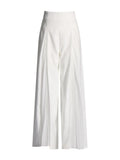 Zingj Casual Suit Female 2024 Summer New Long Sleeve Short Suit Coat Mesh Open Fork Wide Leg