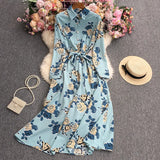 Zingj Long-Sleeved Dress With Large