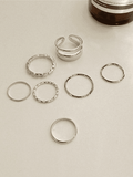 7pcs Simple Joint Finger Ring- Outfit