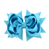 New Hot 1 piece Boutique Kids Flower Headwear High Quality Bow Hair Clips Hair Accessories