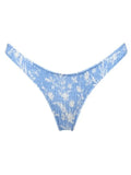 Floral Print Smocked Bikini Set-Outfit