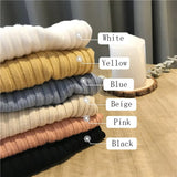 casual autumn winter slim Sweater pullovers women long sleeve basic knit top female casual o-neck basic ribbed