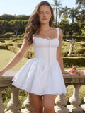 Women's Summer New Sexy Broken Flowers Hanging Dress Skirt Short Dress Dress Dress Pony Dress