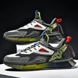 New Men's Chunky Running Shoes Breathable Sneakers Outdoor Fashion Hard-wearing No-slip Jogging Shoes Zapatillas