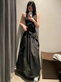 Summer Solid Streetwear Fashion Tank Top Women Y2k Aesthetic Sleeveless Harajuku All Match Tanks Halter Sexy Casual