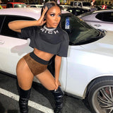 Street Women Skinny Shorts Sparkling High Waist Moto Biker Shorts 2022 Summer Punk Trouser Sexy Night Club Party Hot