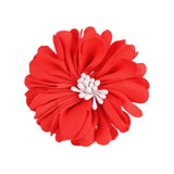 Pcs/lot New Sweet Chiffon Fabric Flower Hair Clips For Girls Safety Hairpin Boutique Barrettes Headwear Kids Hair