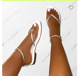 Flat-Soled Sandals Women 2025 Summer New Fashion Jacket Leisure Ebay Beach Women's